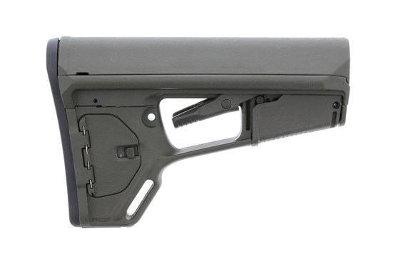 Magpul ACS L Carbine Stock For Mil-Spec AR15 comes in olive drab green